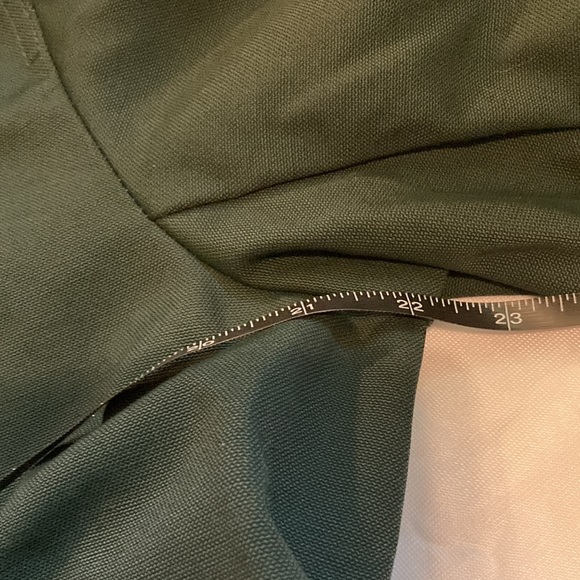 Zara grupo inditex dark green coat size M - Picture 14 of 16